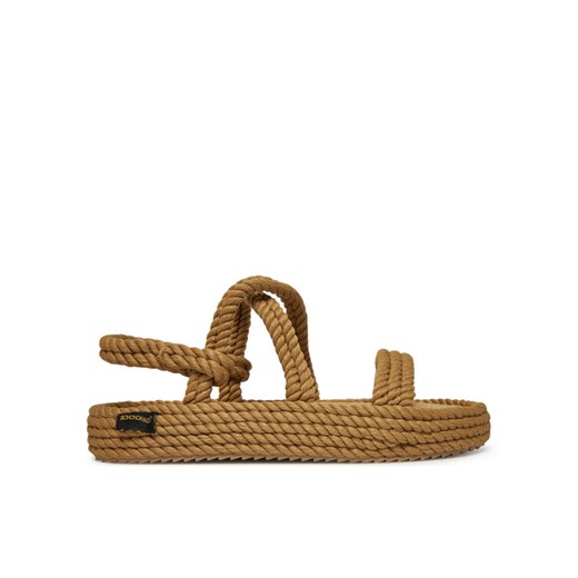 Sandały Bohonomad Bahamas Platform BAH.0012.PR Beżowy ze sklepu eobuwie.pl w kategorii Espadryle damskie - zdjęcie 182045835