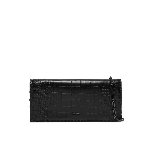 Torebka Calvin Klein Glow K60K612624 Czarny ze sklepu eobuwie.pl w kategorii Kopertówki - zdjęcie 182045848