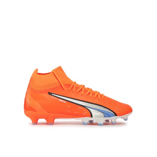 Buty do piłki nożnej Puma Ultra Pro 107240 01 Pomarańczowy ze sklepu eobuwie.pl w kategorii Buty sportowe męskie - zdjęcie 182045959