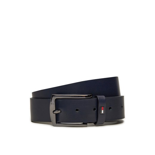 Pasek Męski Tommy Hilfiger Denton AM0AM12930 Granatowy ze sklepu eobuwie.pl w kategorii Paski męskie - zdjęcie 182045967