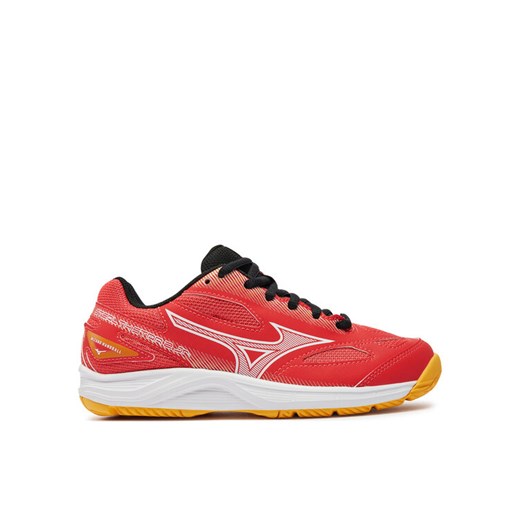 Buty halowe Mizuno Stealth Star 2 Jr X1GC2307 Czerwony ze sklepu eobuwie.pl w kategorii Buty sportowe dziecięce - zdjęcie 182046126