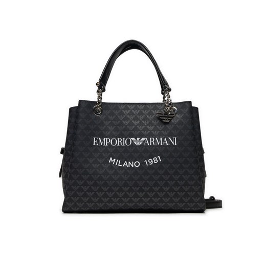 Torebka Emporio Armani Y3D159 YWS0E 86284 Czarny ze sklepu eobuwie.pl w kategorii Kuferki - zdjęcie 182046135