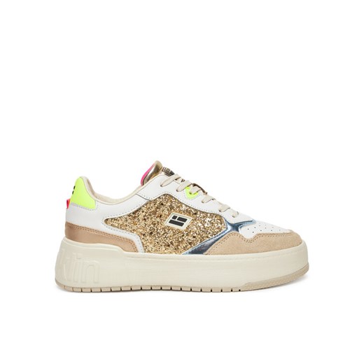 Sneakersy D.Franklin DFSH321096 Złoty ze sklepu eobuwie.pl w kategorii Buty sportowe damskie - zdjęcie 182046178