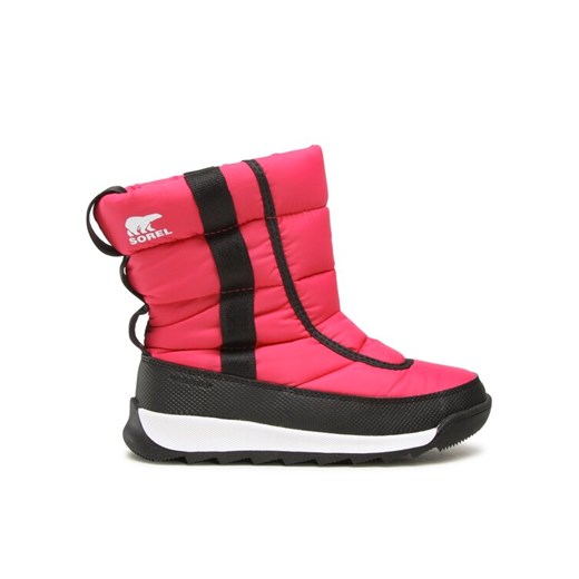 Śniegowce Sorel Whitney II Puffy Mid Wp NY3873 Różowy ze sklepu eobuwie.pl w kategorii Buty zimowe dziecięce - zdjęcie 182046195