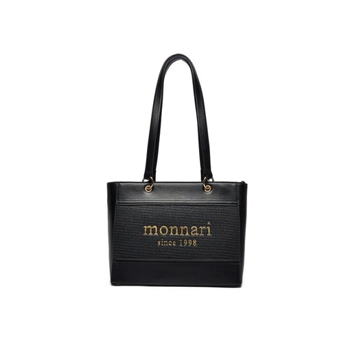 Torebka Monnari BAG2250-020 Czarny ze sklepu eobuwie.pl w kategorii Listonoszki - zdjęcie 182046245