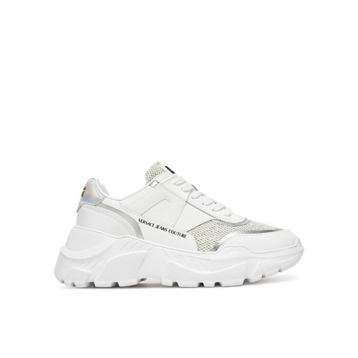 Sneakersy Versace Jeans Couture 78VA3SC4 Biały ze sklepu eobuwie.pl w kategorii Buty sportowe damskie - zdjęcie 182046276