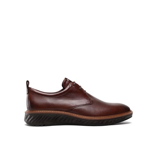 Półbuty ECCO St.1 Hybrid 83640401053 Brązowy ze sklepu eobuwie.pl w kategorii Buty eleganckie męskie - zdjęcie 182046285
