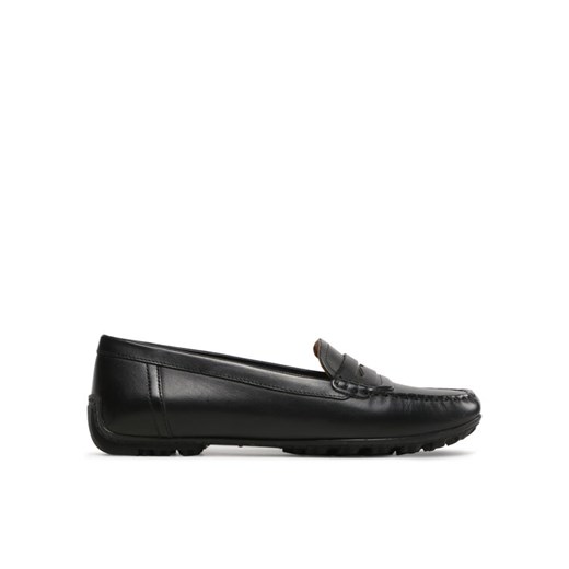 Mokasyny Geox D Kosmopolis + Grip D35RCA 00043 C9999 Czarny ze sklepu eobuwie.pl w kategorii Mokasyny damskie - zdjęcie 182046308