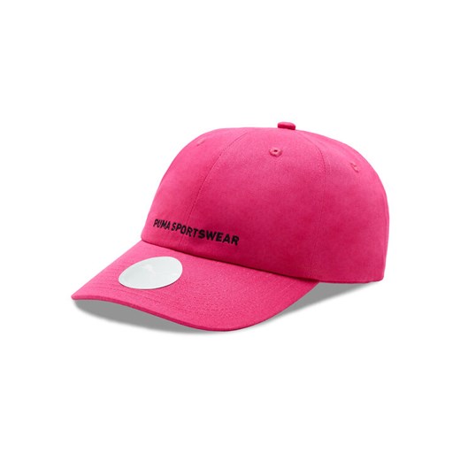 Czapka z daszkiem Puma Sportswear Cap 024036 Różowy ze sklepu eobuwie.pl w kategorii Czapki z daszkiem damskie - zdjęcie 182046328