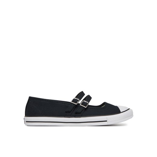 Baleriny Converse Chuck Taylor All Star Dainty Mary Jane A11551C Czarny ze sklepu eobuwie.pl w kategorii Balerinki - zdjęcie 182046497