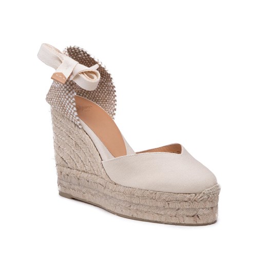 Espadryle Castañer Chiara/8ED/001 020992-203-35 Biały ze sklepu eobuwie.pl w kategorii Espadryle damskie - zdjęcie 182046506