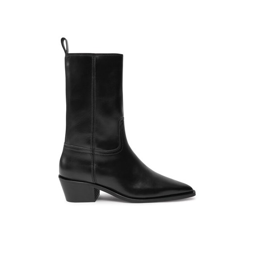 Botki Calvin Klein Jeans Cowboy YW0YW01679 Czarny ze sklepu eobuwie.pl w kategorii Botki - zdjęcie 182046537