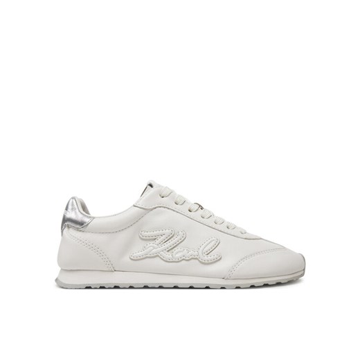Sneakersy KARL LAGERFELD Venus KL65911A Biały ze sklepu eobuwie.pl w kategorii Buty sportowe damskie - zdjęcie 182046558