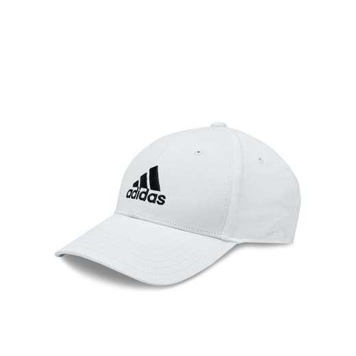 Czapka z daszkiem adidas IB3243 Biały ze sklepu eobuwie.pl w kategorii Czapki z daszkiem damskie - zdjęcie 182046565