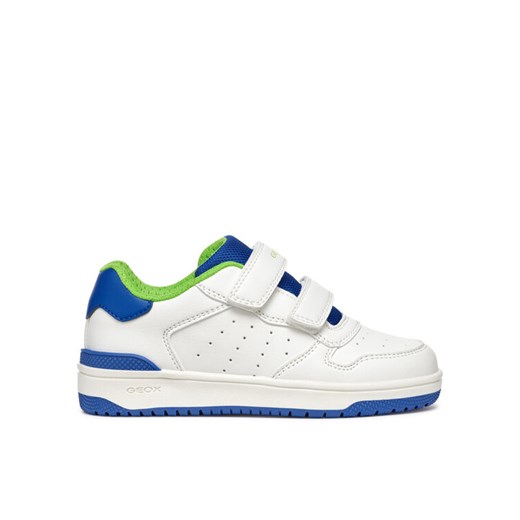Sneakersy Geox Washiba J46LQA 000BC C0293 D Biały ze sklepu eobuwie.pl w kategorii Buty sportowe dziecięce - zdjęcie 182046636