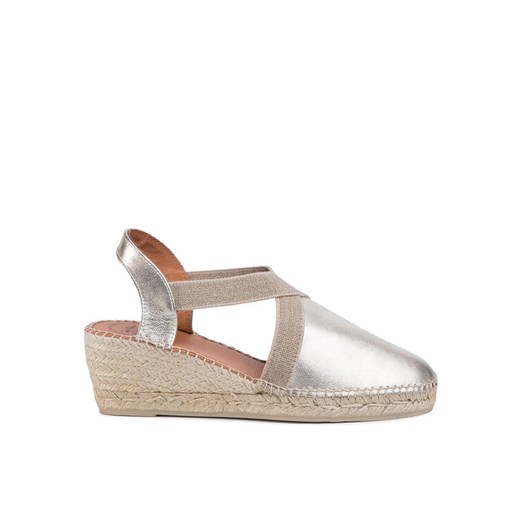 Espadryle Toni Pons Tossa Złoty ze sklepu eobuwie.pl w kategorii Espadryle damskie - zdjęcie 182046716