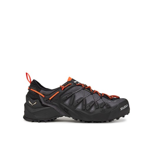Trekkingi Salewa Wildfire Edge GTX  0000061375 Zielony ze sklepu eobuwie.pl w kategorii Buty trekkingowe męskie - zdjęcie 182046719