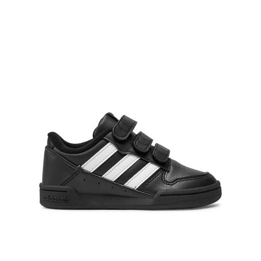 Sneakersy adidas Team Court 2 Str Cf C ID6633 Czarny ze sklepu eobuwie.pl w kategorii Buty sportowe dziecięce - zdjęcie 182046776
