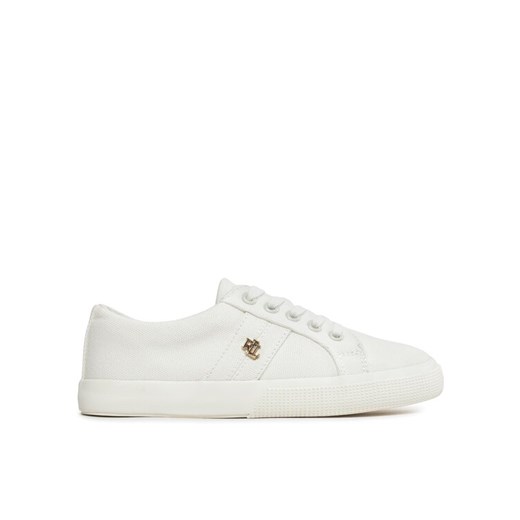 Tenisówki Lauren Ralph Lauren Janson II 802804598001 Biały ze sklepu eobuwie.pl w kategorii Trampki damskie - zdjęcie 182046818