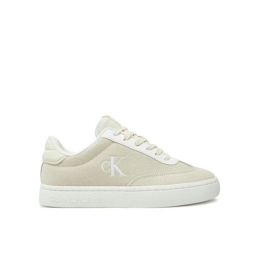 Sneakersy Calvin Klein Jeans Classic Cupsole Low Mix Mg Wn YW0YW01636 Écru ze sklepu eobuwie.pl w kategorii Buty sportowe damskie - zdjęcie 182046849