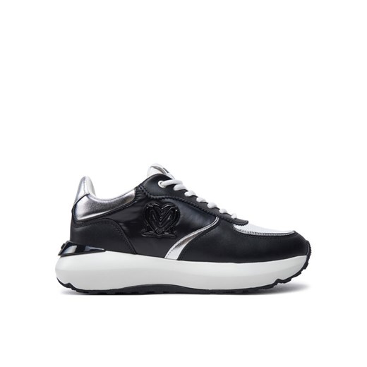 Sneakersy LOVE MOSCHINO JA15455G0LIN100A Czarny ze sklepu eobuwie.pl w kategorii Buty sportowe damskie - zdjęcie 182046869