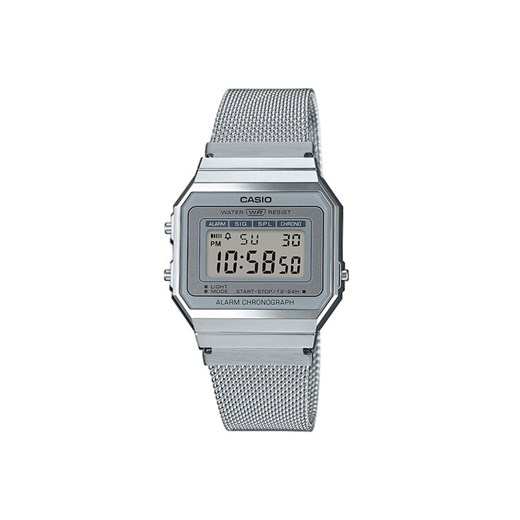 Zegarek Casio Vintage A700WEM-7AEF Srebrny ze sklepu eobuwie.pl w kategorii Zegarki - zdjęcie 182046877