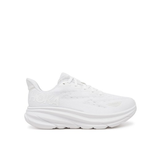 Buty do biegania Hoka Clifton 9 Wide 1132211 Biały ze sklepu eobuwie.pl w kategorii Buty sportowe damskie - zdjęcie 182046915