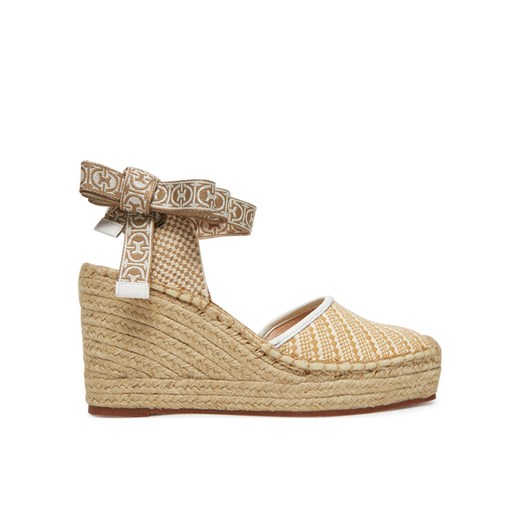 Espadryle Coccinelle E4 SRK 32 01 01 Beżowy ze sklepu eobuwie.pl w kategorii Espadryle damskie - zdjęcie 182046965