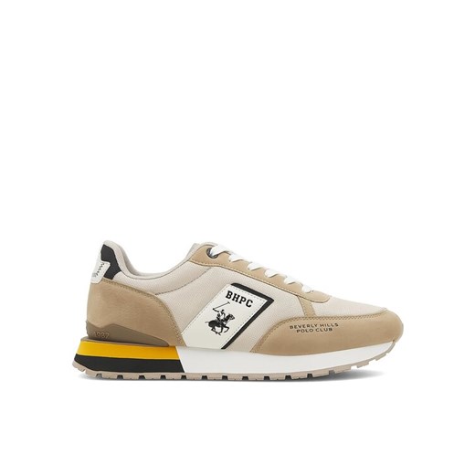 Sneakersy Beverly Hills Polo Club NICK-01 Beżowy ze sklepu eobuwie.pl w kategorii Buty sportowe męskie - zdjęcie 182046998