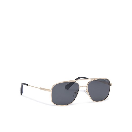 Okulary przeciwsłoneczne Polaroid PLD 6235/S/X 207848 Złoty ze sklepu eobuwie.pl w kategorii Okulary przeciwsłoneczne męskie - zdjęcie 182047016