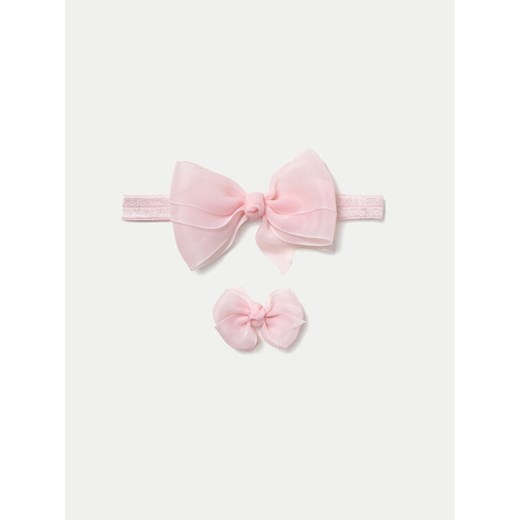 Zestaw opaska i spinka do włosów Mayoral 9888 Różowy ze sklepu eobuwie.pl w kategorii Ozdoby do włosów dziewczęce - zdjęcie 182047019