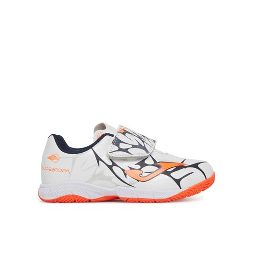 Buty do piłki nożnej Joma Super Copa Jr 2502 SCJS2502INV Biały ze sklepu eobuwie.pl w kategorii Buty sportowe dziecięce - zdjęcie 182047057