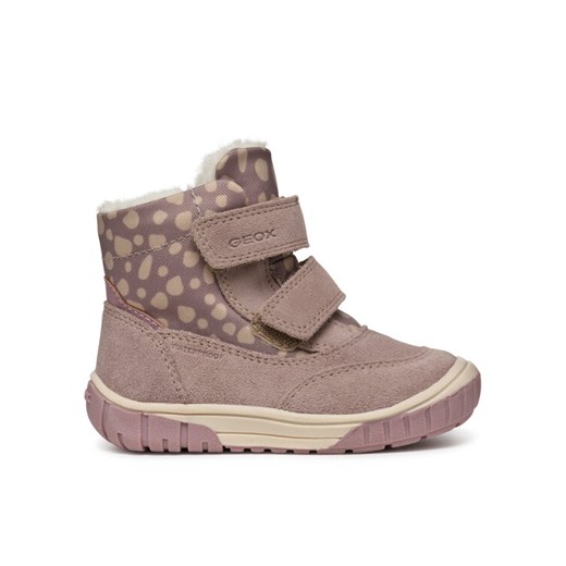 Kozaki Geox B Omar Girl Wpf B462LB 022MN C5005 M Beżowy ze sklepu eobuwie.pl w kategorii Buty zimowe dziecięce - zdjęcie 182047139