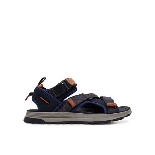 Sandały Clarks ATL Trek Tide 26181521 Granatowy ze sklepu eobuwie.pl w kategorii Sandały męskie - zdjęcie 182047146
