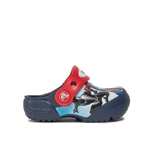 Klapki Crocs Fl Avengers Patch Clog T Clog 207068 Granatowy ze sklepu eobuwie.pl w kategorii Buciki niemowlęce - zdjęcie 182047199
