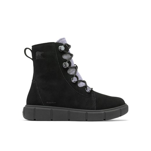 Botki Sorel Explorer III Joan 2077951011 Czarny ze sklepu eobuwie.pl w kategorii Botki - zdjęcie 182047247