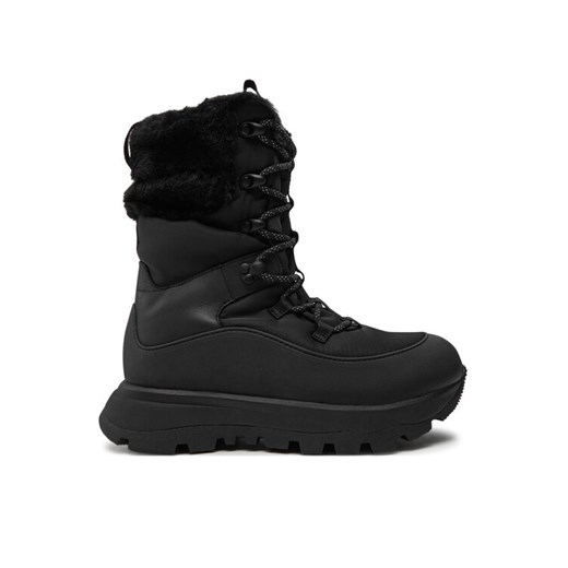 Śniegowce FitFlop Neo D-Hyker Tall Boot IG3 090 Czarny ze sklepu eobuwie.pl w kategorii Śniegowce damskie - zdjęcie 182047379