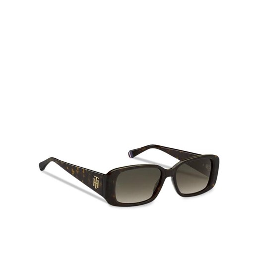 Okulary przeciwsłoneczne Tommy Hilfiger 1966/S 205367 Brązowy ze sklepu eobuwie.pl w kategorii Okulary przeciwsłoneczne damskie - zdjęcie 182047407