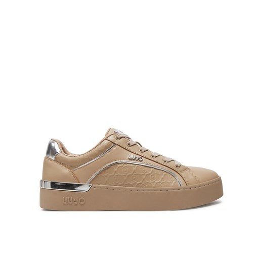 Sneakersy Liu Jo Silvia 97 BF4019 PX143 Beżowy ze sklepu eobuwie.pl w kategorii Buty sportowe damskie - zdjęcie 182047417