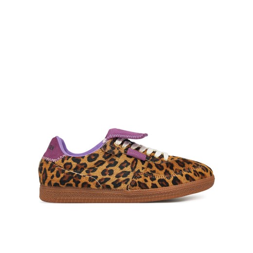 Sneakersy Steve Madden Ethora-L SM11003527 Brązowy ze sklepu eobuwie.pl w kategorii Buty sportowe damskie - zdjęcie 182047429