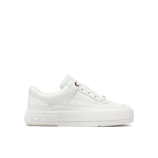 Sneakersy MICHAEL Michael Kors Aurora Lace Up 43T4AUFS1L Biały ze sklepu eobuwie.pl w kategorii Buty sportowe damskie - zdjęcie 182047466