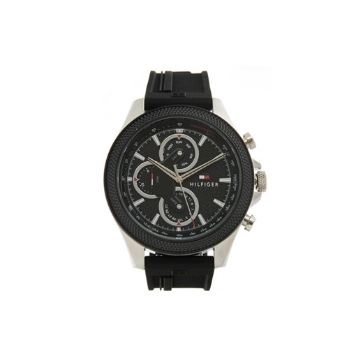 Zegarek Tommy Hilfiger Clark 1792082 Czarny ze sklepu eobuwie.pl w kategorii Zegarki - zdjęcie 182047467