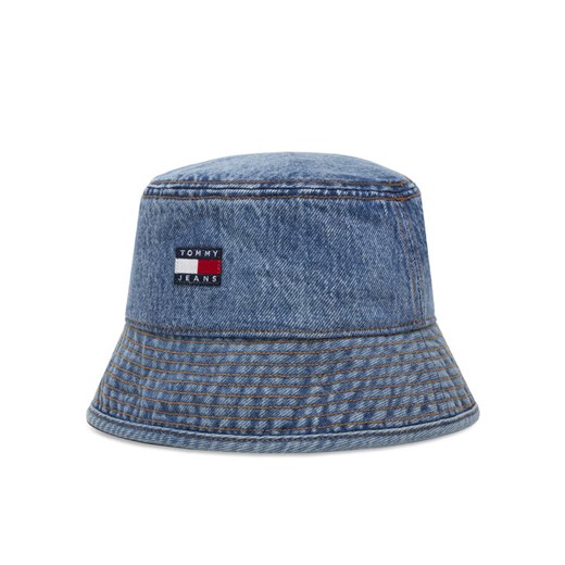 Kapelusz Tommy Hilfiger Heritage Bucket AM0AM13289 Niebieski ze sklepu eobuwie.pl w kategorii Kapelusze damskie - zdjęcie 182047589