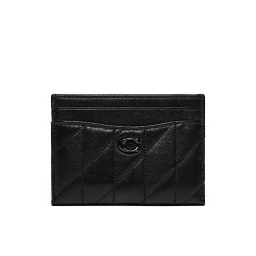 Etui na karty kredytowe Coach Qlt Crd CM434 Czarny ze sklepu eobuwie.pl w kategorii Portfele męskie - zdjęcie 182047617