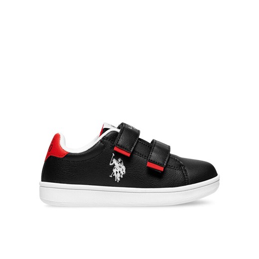 Sneakersy U.S. Polo Assn. TRACE002 Czarny ze sklepu eobuwie.pl w kategorii Trampki dziecięce - zdjęcie 182047626