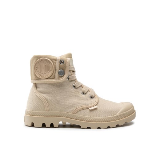 Trapery Palladium Baggy 92353-221-M Beżowy ze sklepu eobuwie.pl w kategorii Workery damskie - zdjęcie 182047637