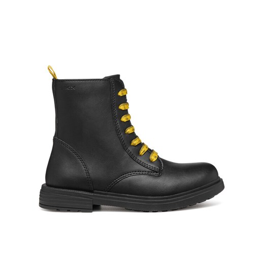 Trapery Geox Eclair J049QD 0003W C0054 M Czarny ze sklepu eobuwie.pl w kategorii Buty zimowe dziecięce - zdjęcie 182047675