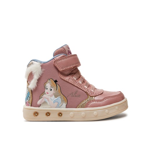 Sneakersy Geox J Skylin Girl J468WG 011KN C8W2U D Różowy ze sklepu eobuwie.pl w kategorii Buty sportowe dziecięce - zdjęcie 182047697