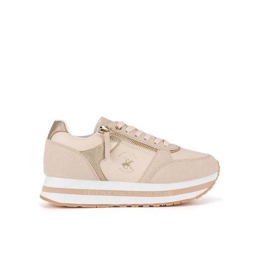 Sneakersy Beverly Hills Polo Club V12-694 Różowy ze sklepu eobuwie.pl w kategorii Buty sportowe damskie - zdjęcie 182047726