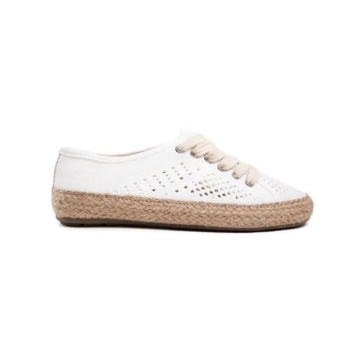 Espadryle EMU Australia Agonis Mac W12469 Biały ze sklepu eobuwie.pl w kategorii Espadryle damskie - zdjęcie 182047785